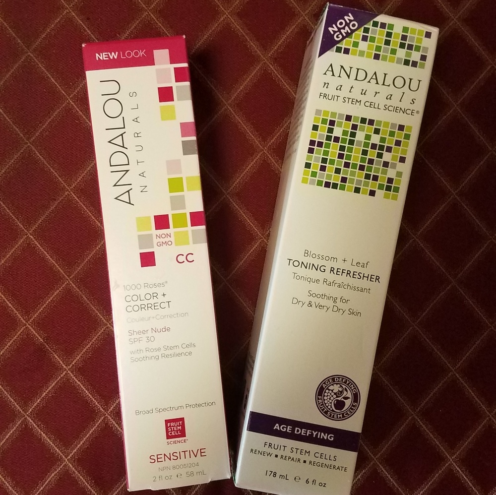 Andalou toning refresher n 1000 Roses cc cream